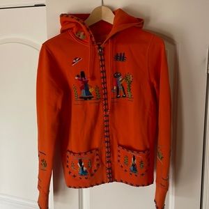 Lucky Brand stitched hoodie